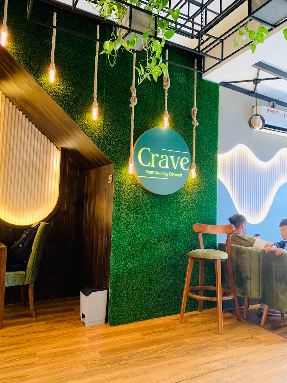 Crave brand wall