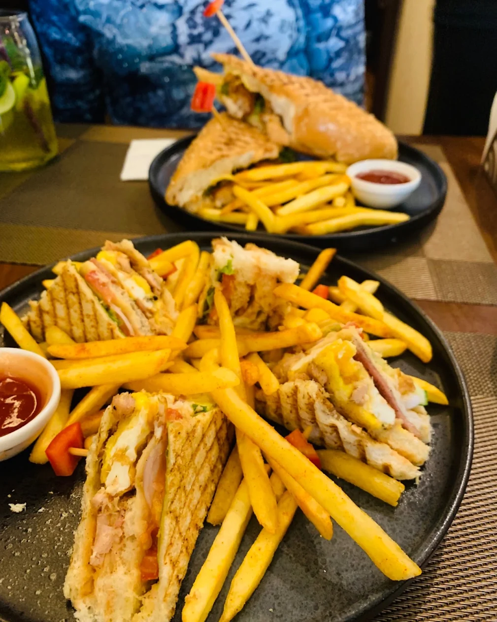 Toasted sandwiches